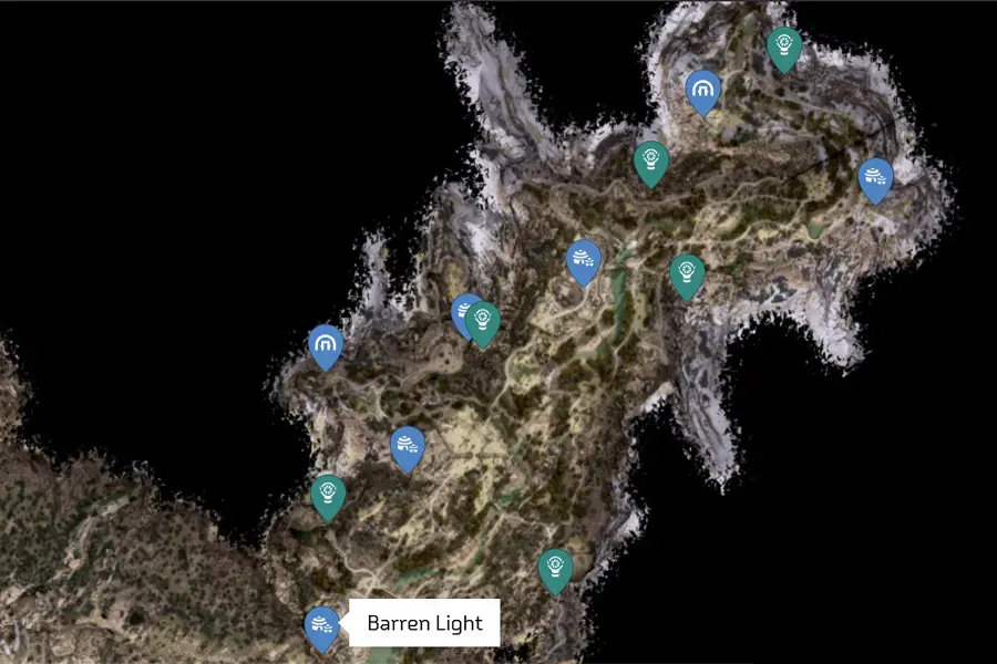 Horizon Forbidden West: Todas las ubicaciones de Signal Lenses (Guía The Daunt)